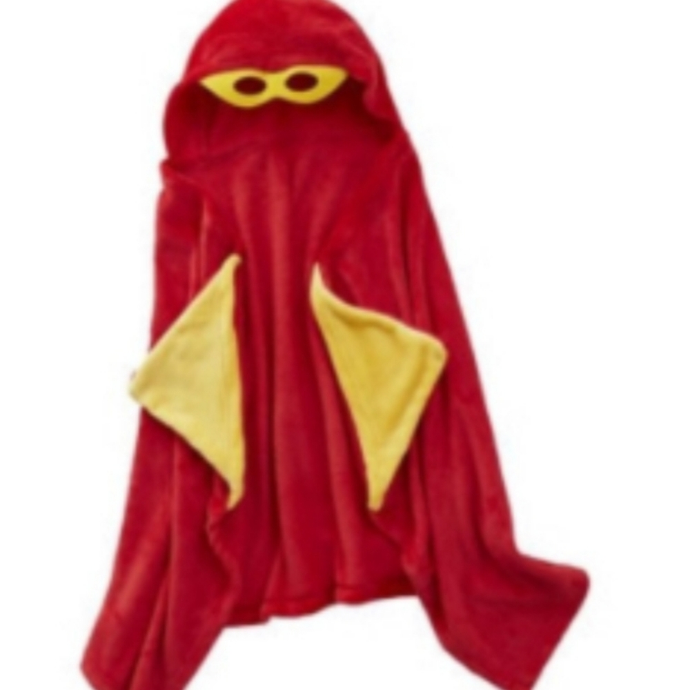 🦹‍♀️Superhero🦹 Hooded🦹‍♂️ Throw🦸‍♂️ NWTS Christmas Holiday Gift Present Hero
